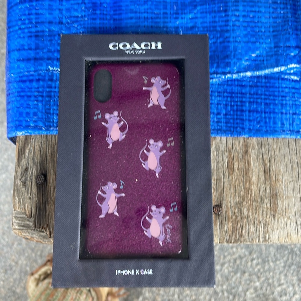 Coach iPhone X Case